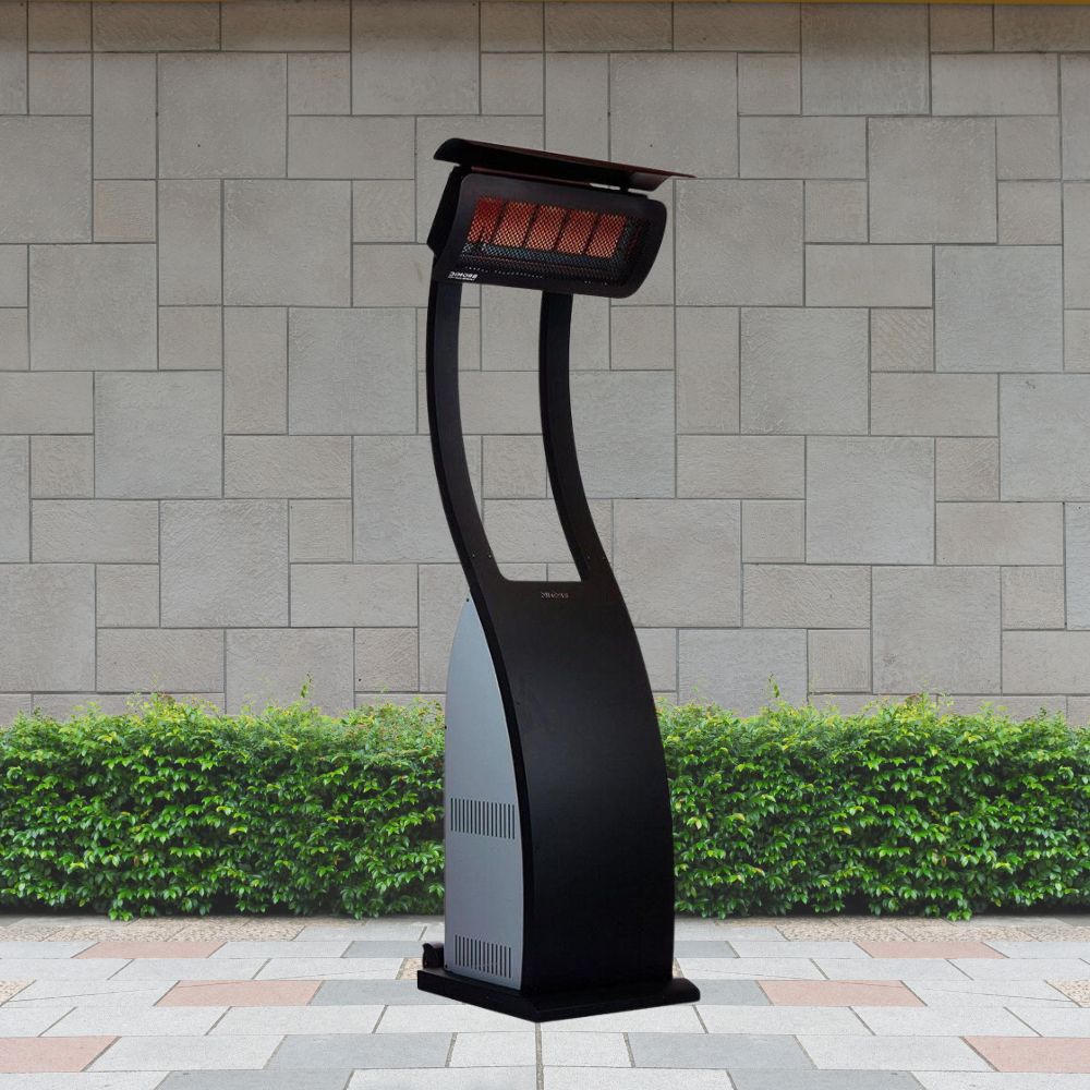 Bromic Heating 85" Tungsten Smart-Heat™ Propane Gas Freestanding Portable Patio Heater, 38,500 BTU [BH0510001] (SAK73814)