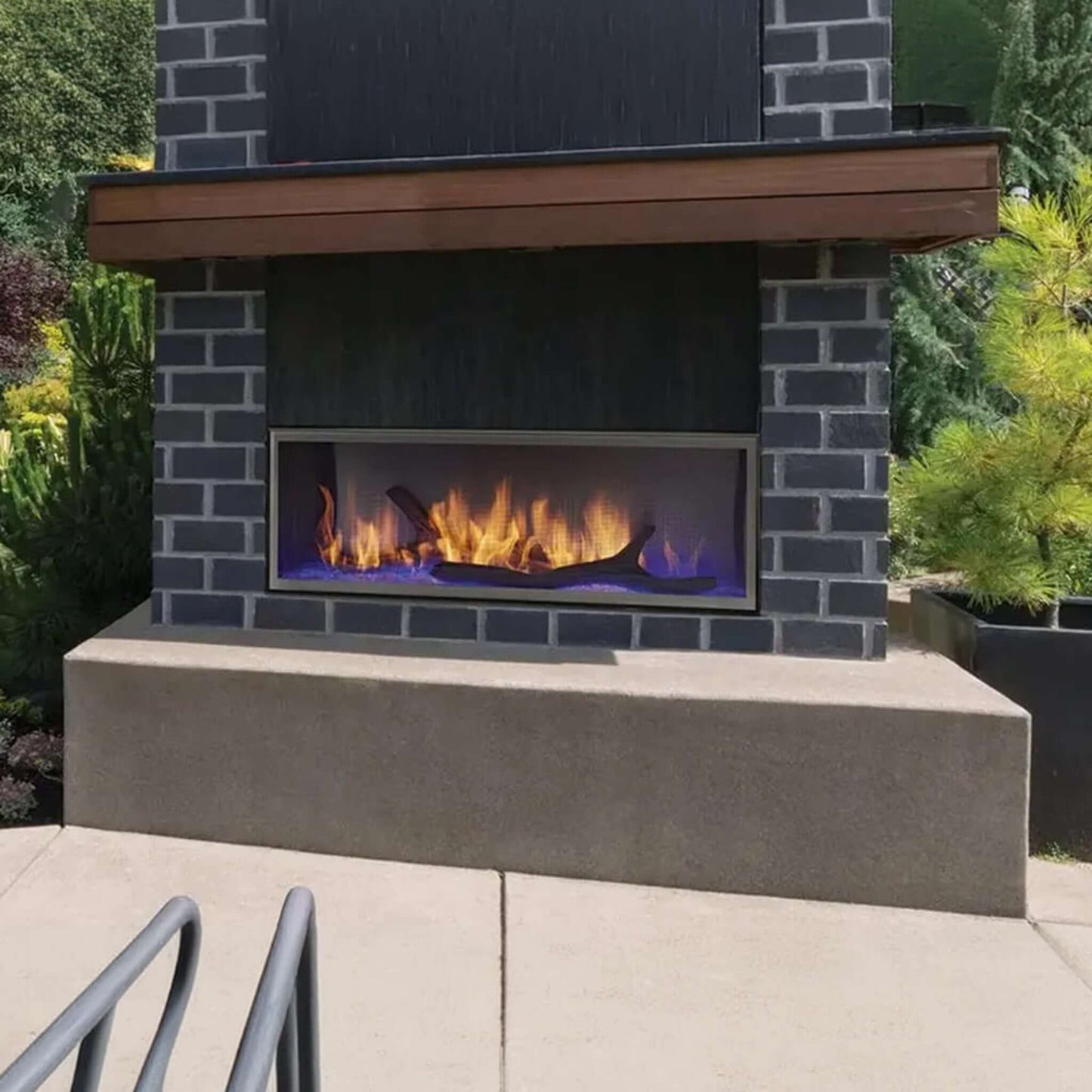 Majestic Lanai 48" Single Sided Linear Outdoor Gas Fireplace [ODLANAIG-48] (SAK95127)